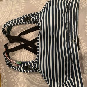 Senita clip down Nursing Bra Striped